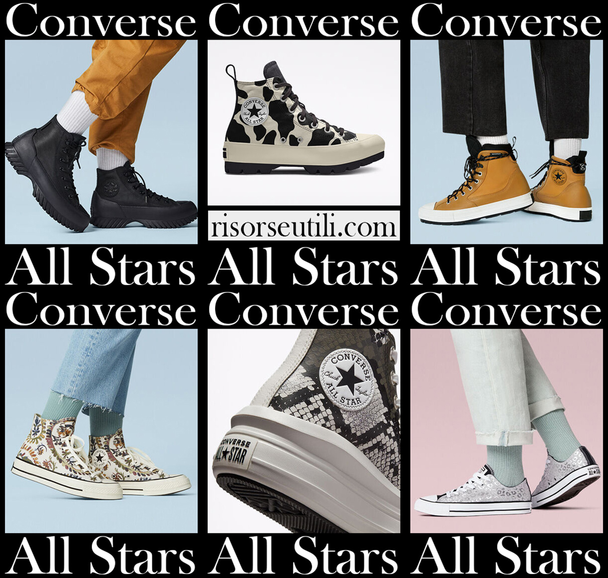 New arrivals Converse sneakers 2022 women's All Stars