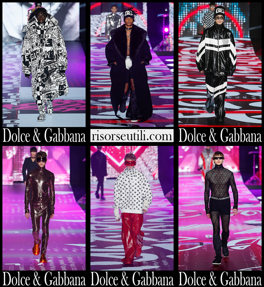 Dolce Gabbana fall winter 2022-2023 men's fashion