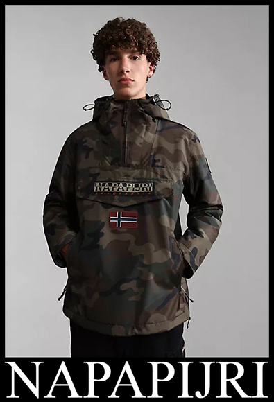 New arrivals Napapijri jackets 2023 mens fashion 8