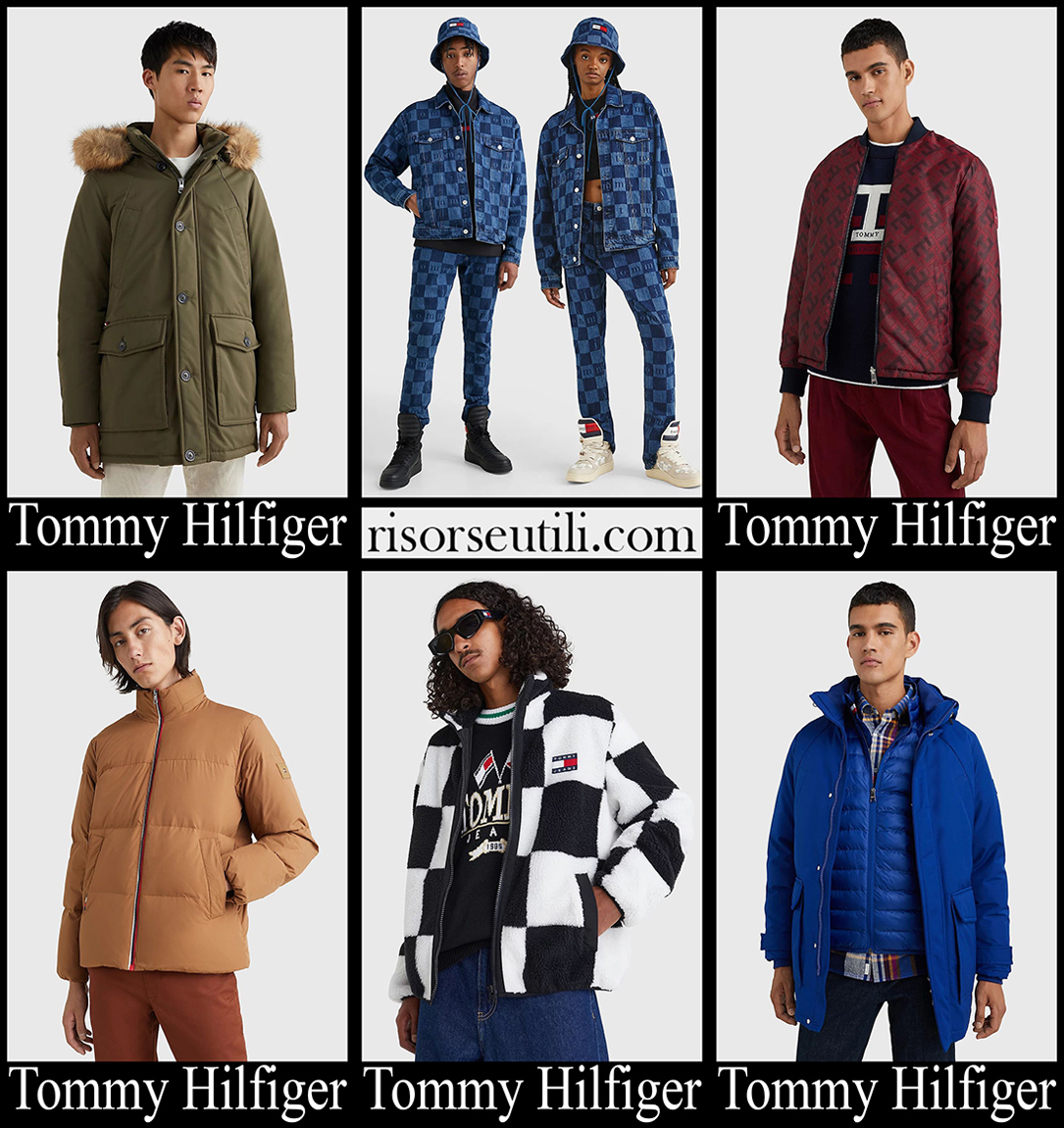 New arrivals Tommy Hilfiger jackets 2023 men's fashion