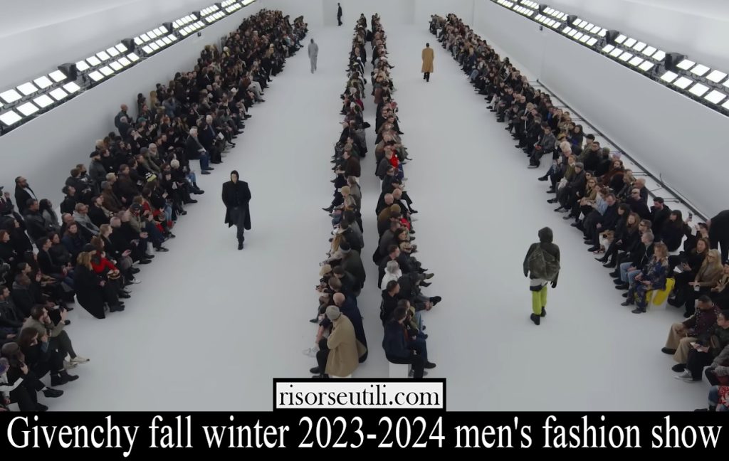 Givenchy fall winter 20232024 men's fashion show