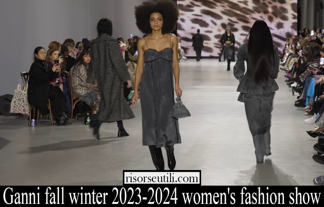 Ganni fall winter 20232024 women's fashion show