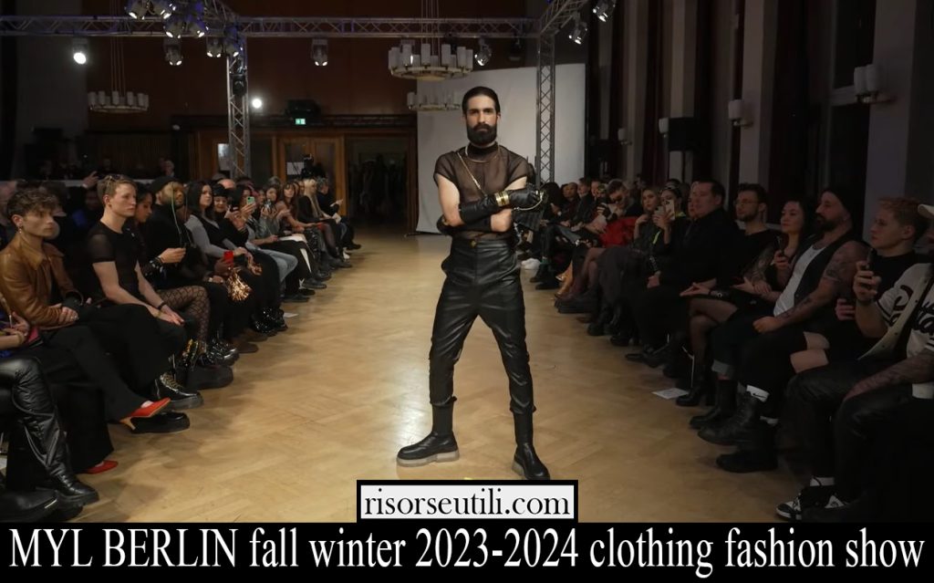 MYL BERLIN fall winter 20232024 clothing fashion show