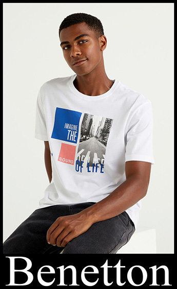 New arrivals Benetton t shirts 2023 men's fashion 3