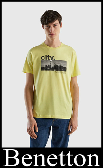 New arrivals Benetton t shirts 2023 men's fashion 7