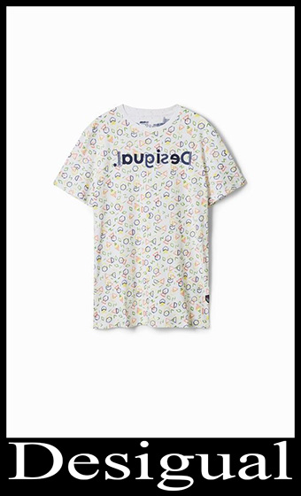 New arrivals Desigual t shirts 2023 men's fashion 1