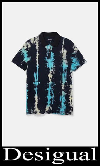 New arrivals Desigual t shirts 2023 men's fashion 4