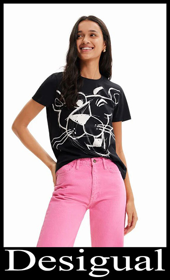 New arrivals Desigual t shirts 2023 women's fashion 2