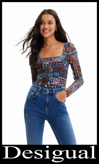 New arrivals Desigual t shirts 2023 women's fashion 4