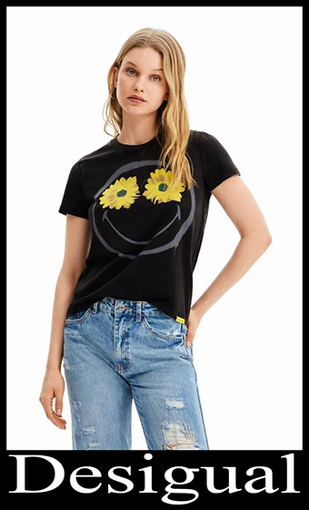 New arrivals Desigual t shirts 2023 women's fashion 6