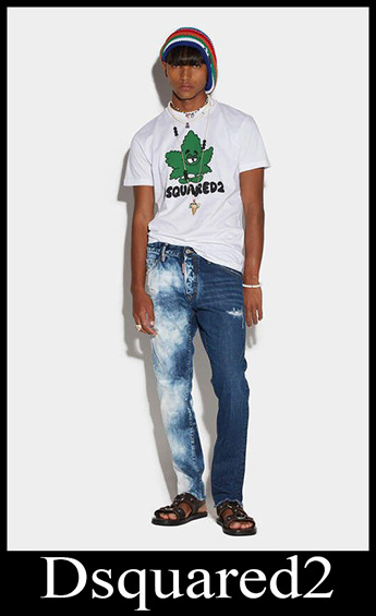 New arrivals Dsquared2 jeans 2023 men's fashion denim 1