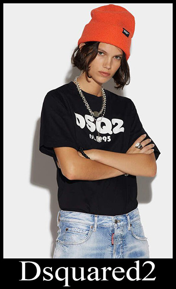 New arrivals Dsquared2 t shirts 2023 women's fashion 4