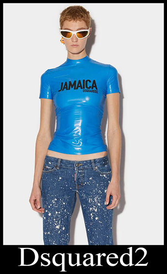 New arrivals Dsquared2 t shirts 2023 women's fashion 7