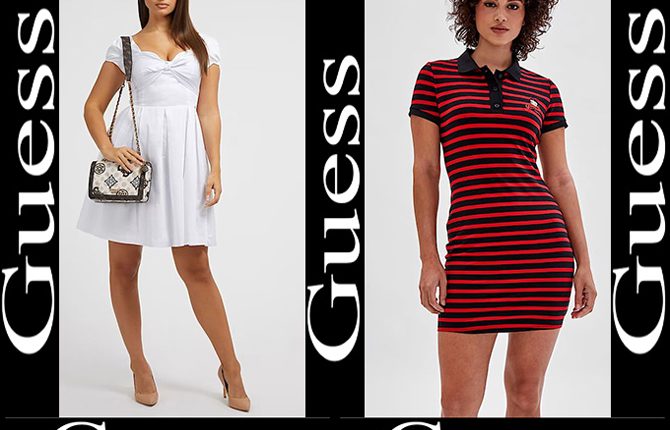 New arrivals Guess dresses 2023 women’s fashion