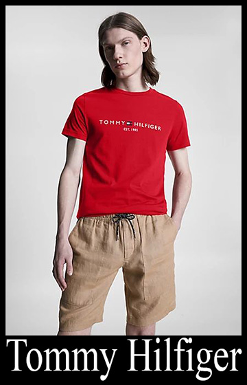 New arrivals Tommy Hilfiger t shirts 2023 men's fashion 6