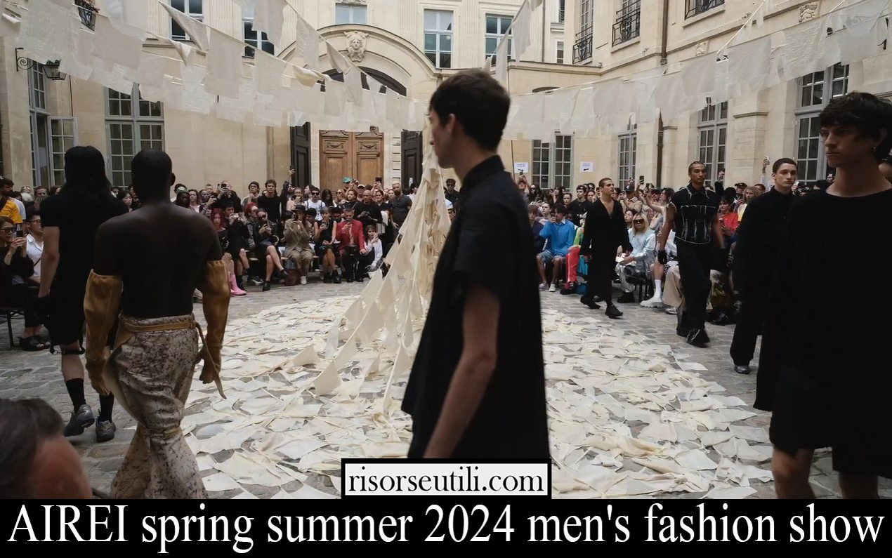 AIREI spring summer 2024 men's fashion show