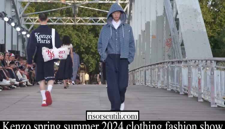 Kenzo spring summer 2024 clothing fashion show