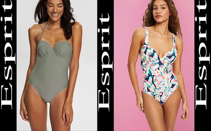 New arrivals Esprit swimsuits 2023 women’s swimwear