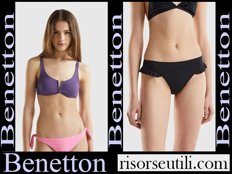 New arrivals Benetton bikinis 2024 women's swimwear