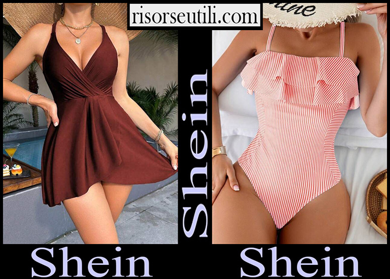 New arrivals Shein swimsuits 2024 women's swimwear