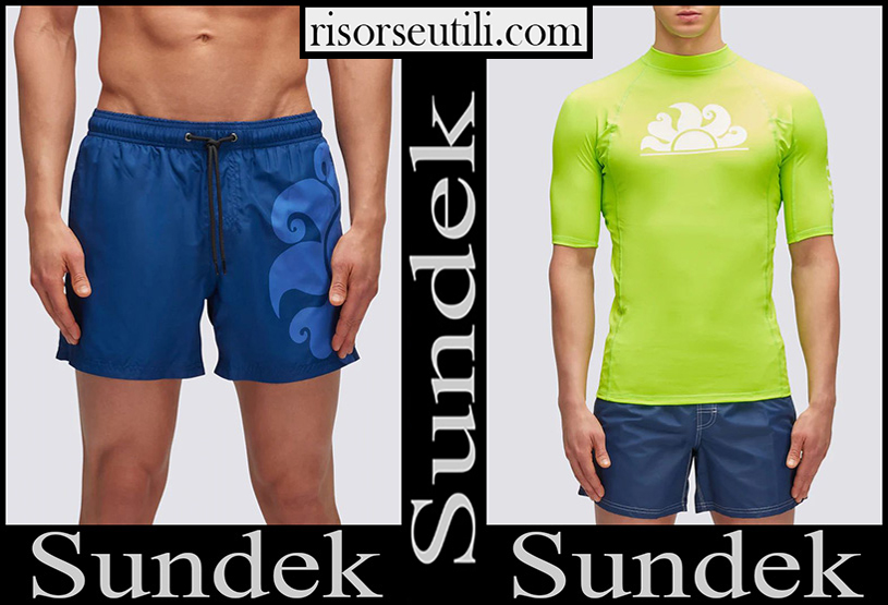 New arrivals Sundek swimwear 2024 men's beachwear