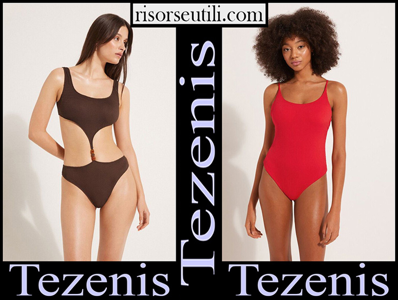 New arrivals Tezenis swimsuits 2024 women's swimwear