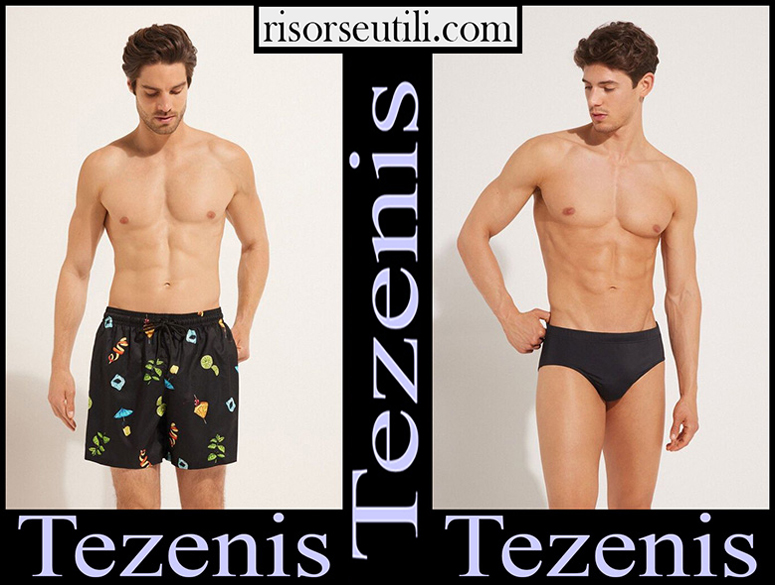 New arrivals Tezenis swimwear 2024 men's beachwear