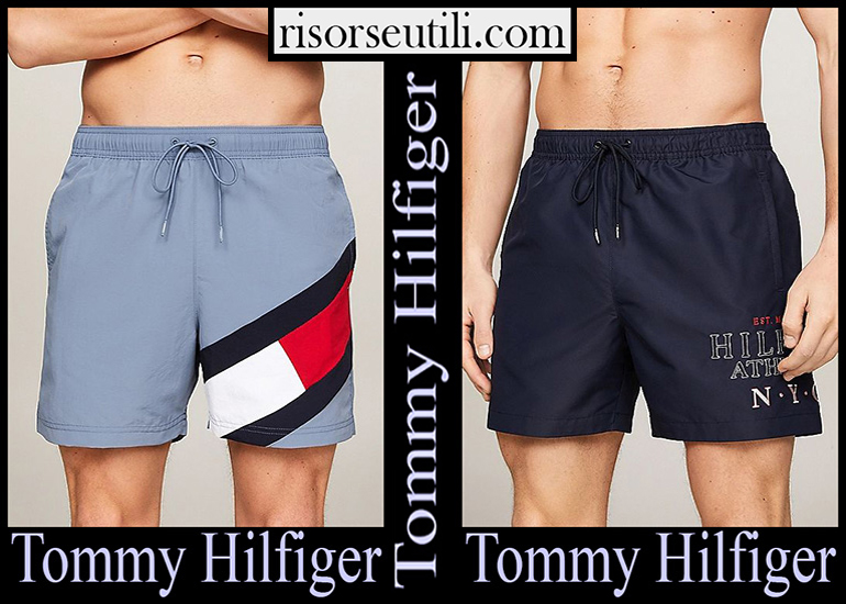 New arrivals Tommy Hilfiger swimwear 2024 men's beachwear