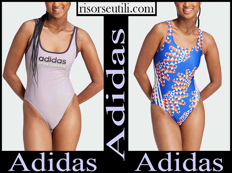 New arrivals Adidas swimsuits 2024 women's swimwear