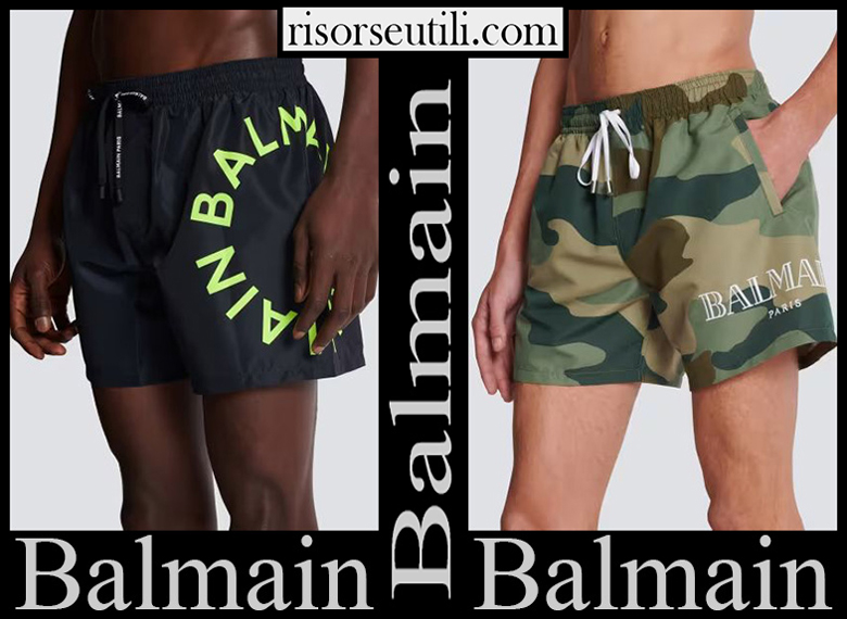 New arrivals Balmain swimwear 2024 men's beachwear