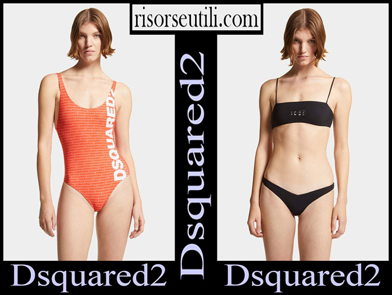 New arrivals Dsquared2 swimwear 2024 women's beachwear