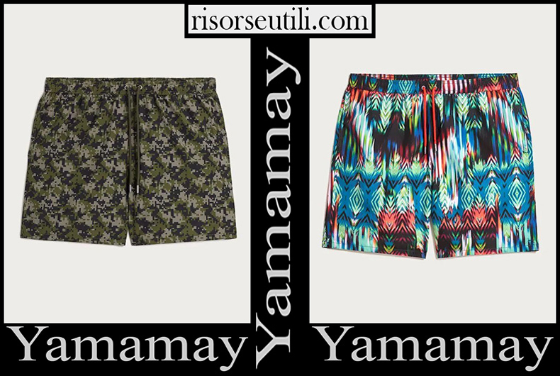 New arrivals Yamamay swimwear 2024 men's beachwear